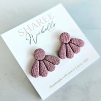 Spring Petals Statement Stud Polymer Clay Earrings - Bouquet