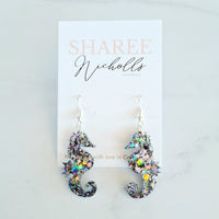 Seahorse Dangles - Sharee Nicholls Handmade