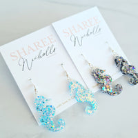 Seahorse Dangles - Sharee Nicholls Handmade