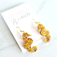 Seahorse Dangles - Sharee Nicholls Handmade