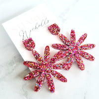 Eilish Resin Dangle Earrings - Sharee Nicholls Handmade