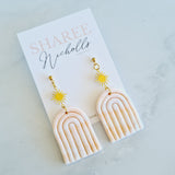 Bree Polymer Clay Dangle Earrings - Sharee Nicholls Handmade