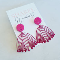 Hannah Pre-Cut Metal Dangle Earrings - Sharee Nicholls Handmade