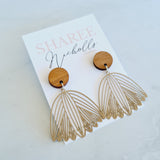 Hannah Pre-Cut Metal Dangle Earrings - Sharee Nicholls Handmade