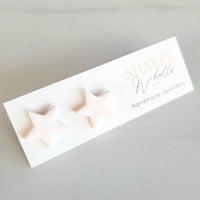 Star Polymer Clay Stud Earrings: Choose Colour - Sharee Nicholls Handmade