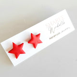 Star Polymer Clay Stud Earrings: Choose Colour - Sharee Nicholls Handmade