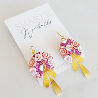 Cordelia Polymer Clay Dangle Earrings - Sharee Nicholls Handmade